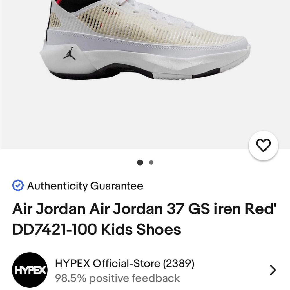 Air Jordan 37 GS Kids Shoes